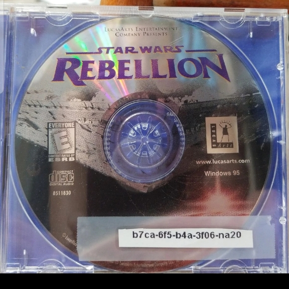 🕸Vintage Star Wars " Rebellion " by  Lucus Arts PC Game - Picture 1 of 2